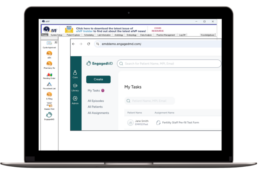 eIVF + EngagedMD